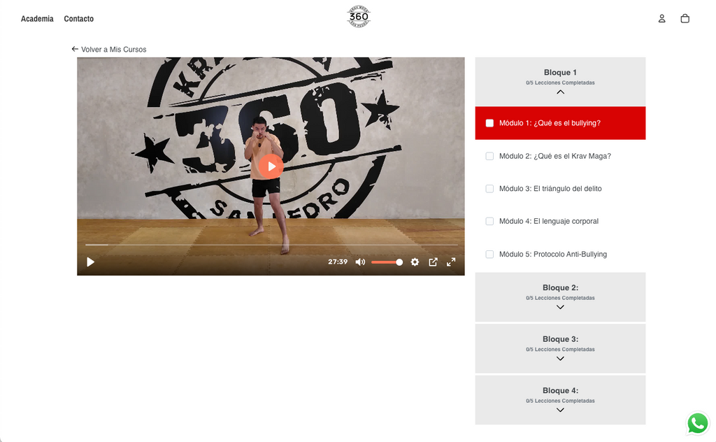 Programa de Defensa Anti-Bullying 360 Para Niños y Niñas de 6-15 años